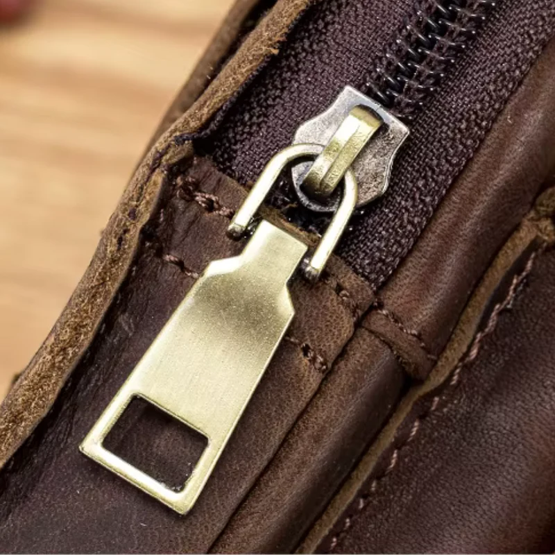 Sacoche Ceinture Homme Cuir