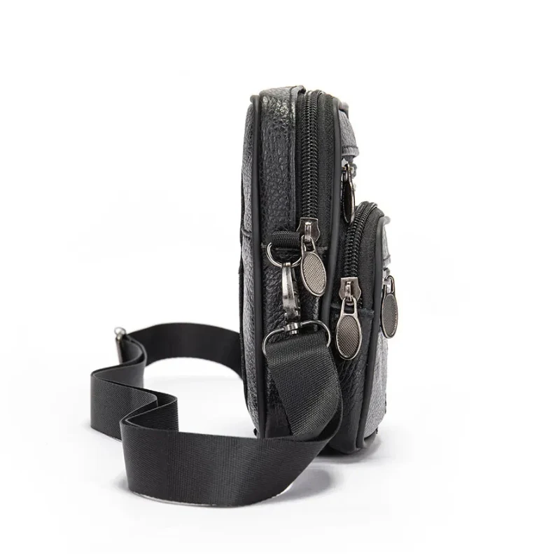 Petite Sacoche en Cuir Homme