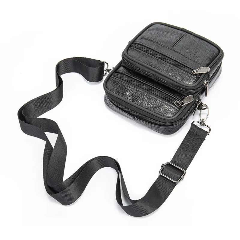 Petite Sacoche en Cuir Homme