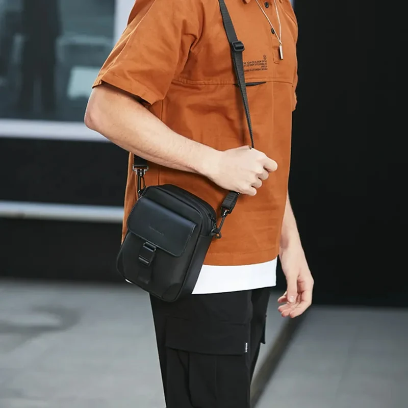 Sacoche à Bandoulière Homme Noire