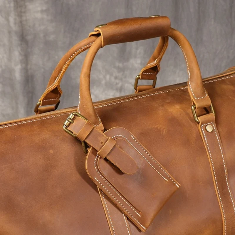 Sac de Voyage Homme en Cuir