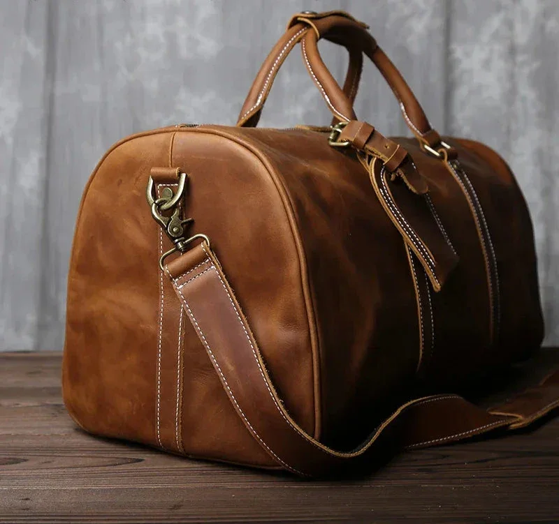 Sac de Voyage Homme en Cuir