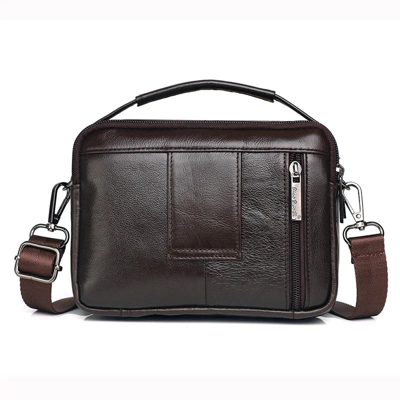 Sacoche Cuir Homme Bandoulière Rectangulaire