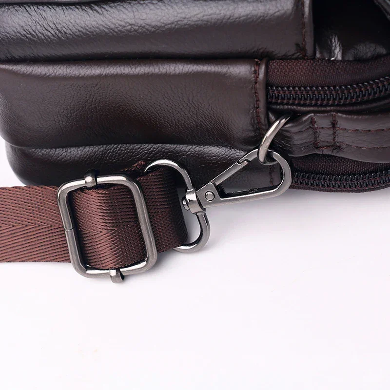 Sacoche Cuir Homme Bandoulière Rectangulaire