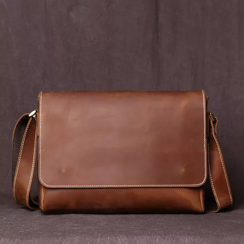Sacoche Homme Cuir Marron