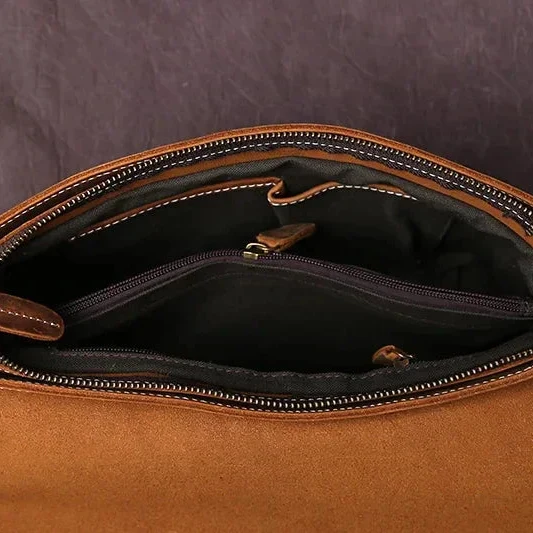 Sacoche Homme Cuir Marron