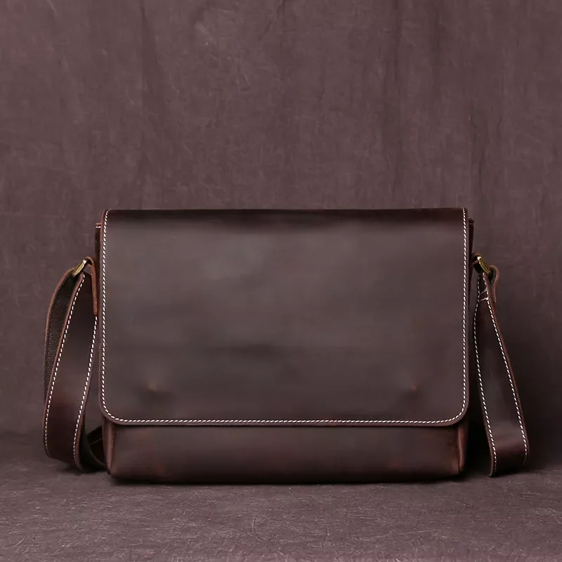 Sacoche Homme Cuir Marron