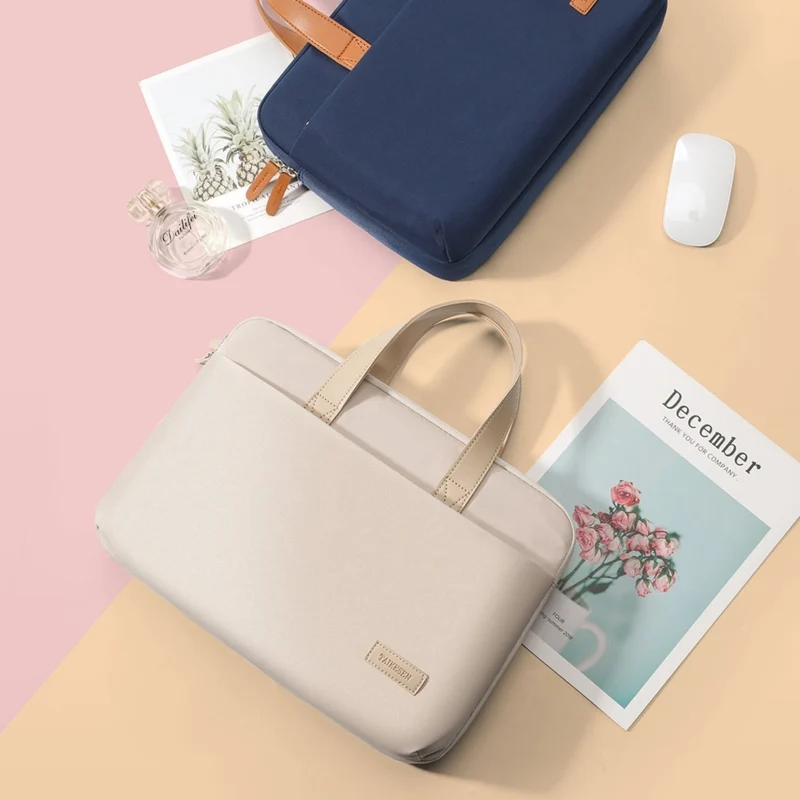 Sac Ordi Portable Femme - Lin Clair