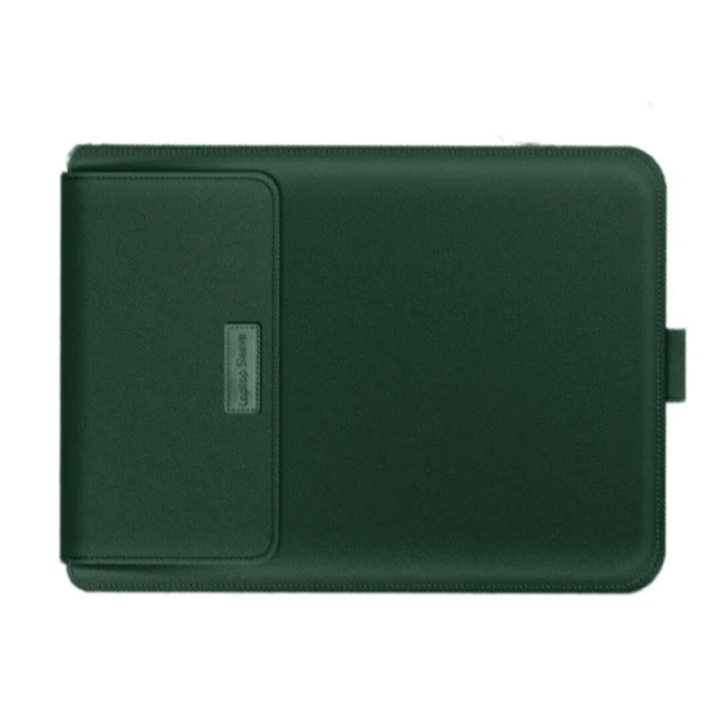 Pochette Ordinateur Cuir + Support PC - Standoo Sapin