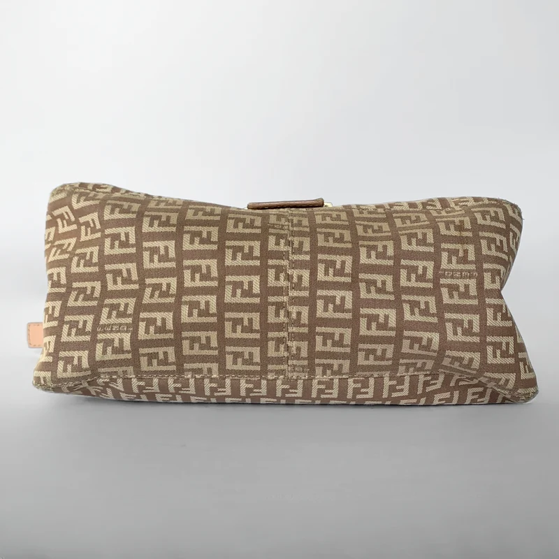 Fendi Pochette Toile Mamma Zucca