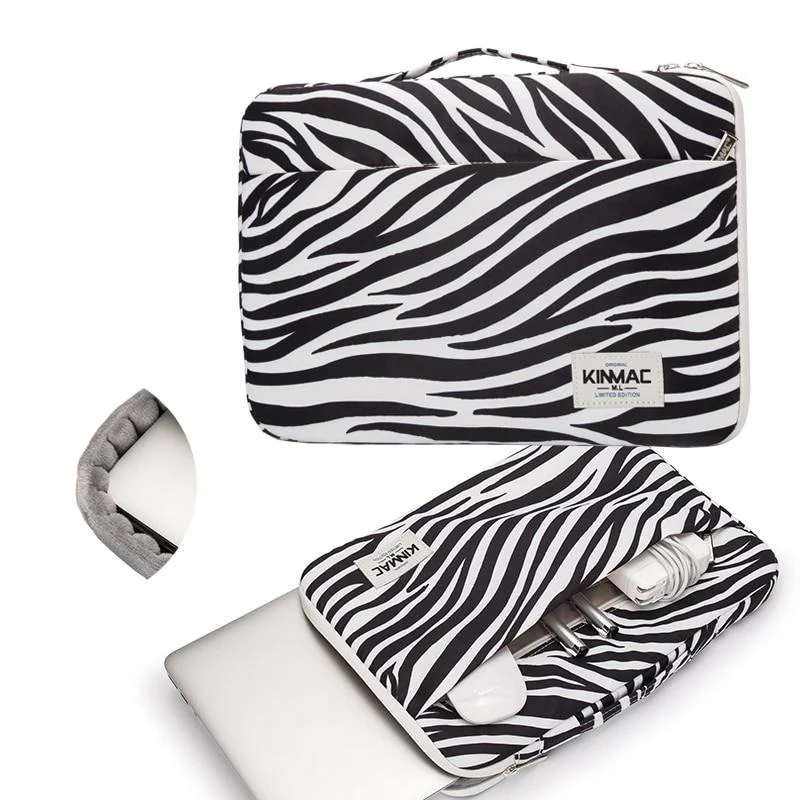 Pochette ordinateur femme - Zébré