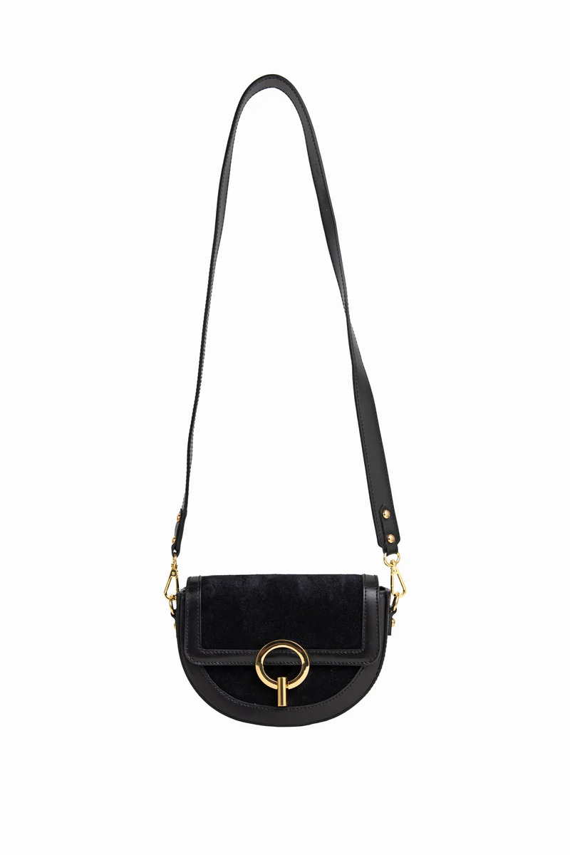 Jim - Sac en cuir bimatière