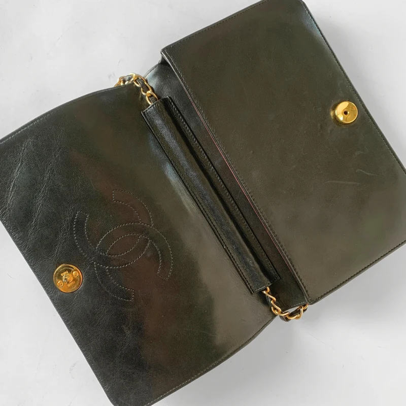 Chanel Single Flap Bag Cuir d'agneau