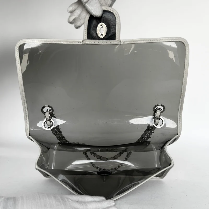 Chanel Coeur CC Flap Bag Vinyle et cuir d'agneau (Limited Edition)