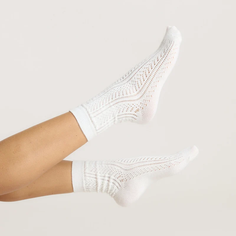 Chaussettes Pointelles (Lot de 3) - Multicolore