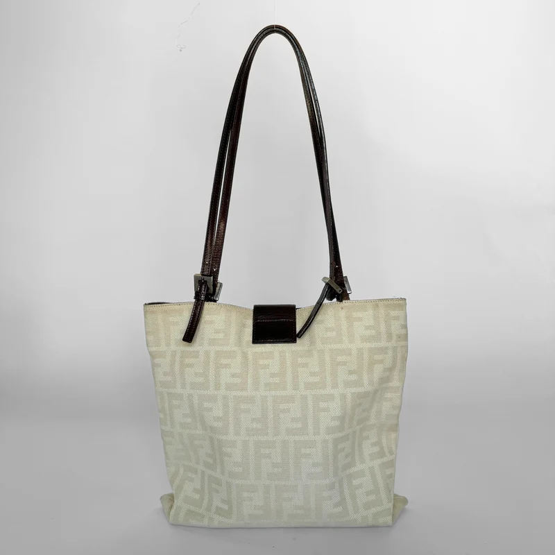Fendi Sac à bandoulière Zucca en toile