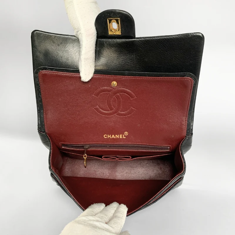 Chanel Classic Flap Bag Cuir d'agneau haut de gamme
