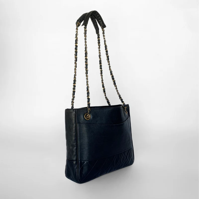 Chanel Shopper Cuir d'agneau