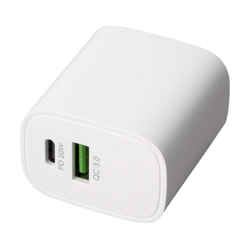 Dual Ports PD+QC charger