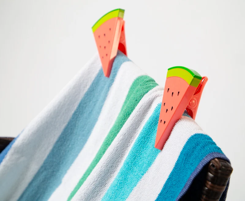 Tracker Beach Towel Clips Watermelon