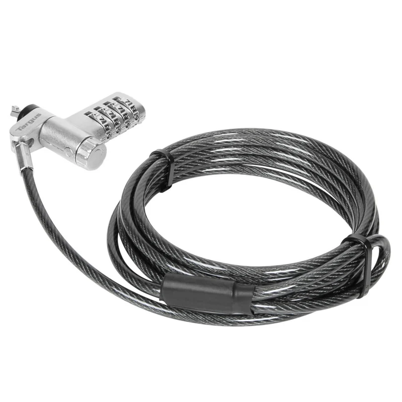 DEFCON® Ultimate Serrure à câble à combinaison universelle sérialisée avec tête de serrure adaptable Slimline - (B2B single pack)