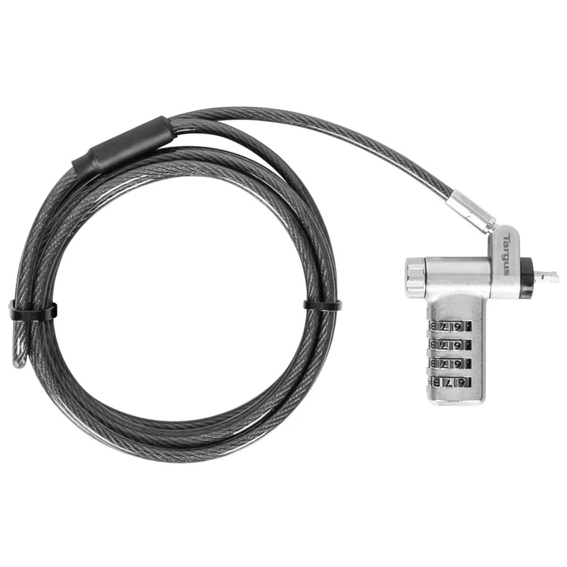 DEFCON® Ultimate Serrure à câble à combinaison universelle sérialisée avec tête de serrure adaptable Slimline - (paquet de 25 B2B)