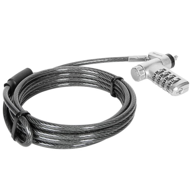 DEFCON® Ultimate Serrure à câble à combinaison universelle sérialisée avec tête de serrure adaptable Slimline - (paquet de 25 B2B)