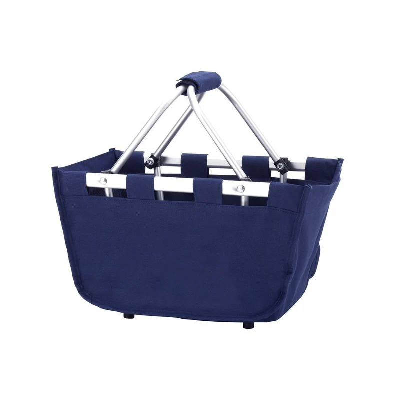 Navy Mini Market Tote - Personalized
