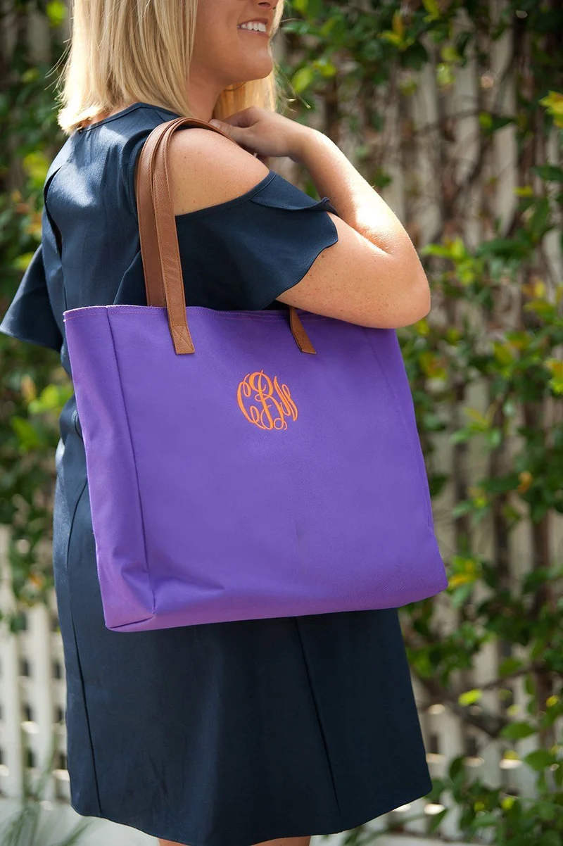 Purple Tote - Personalized