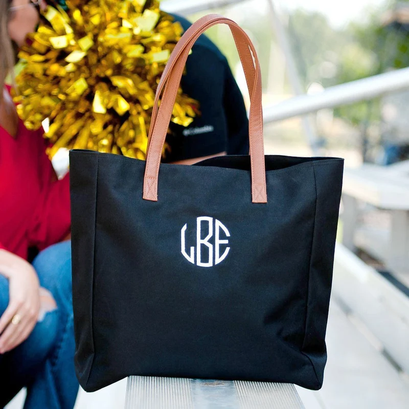 Black Tote - Personalized