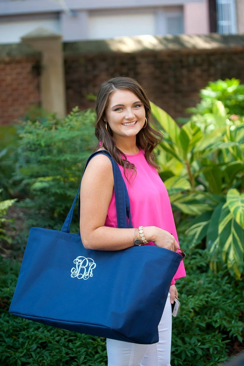 Navy Ultimate Tote - Personalized