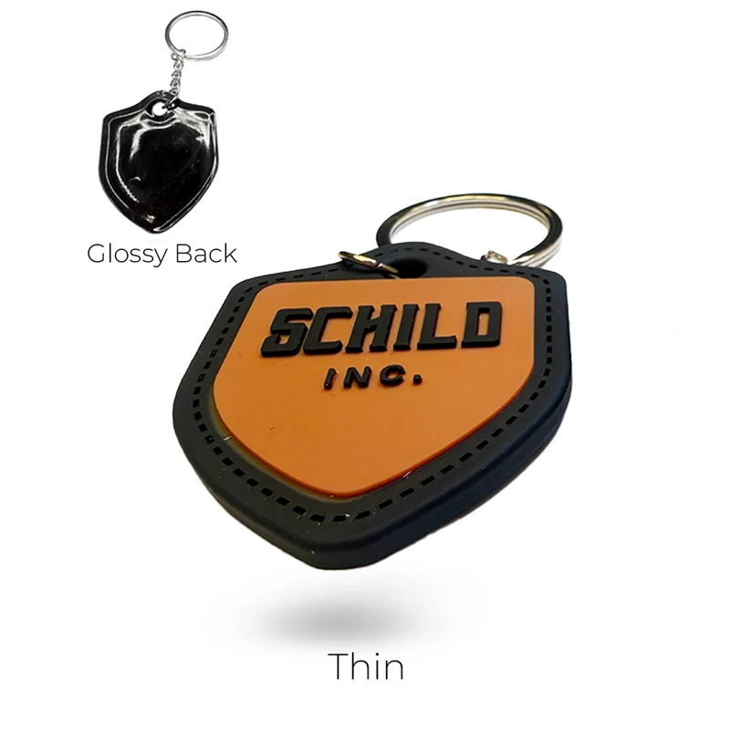 Keychain PVC Shield