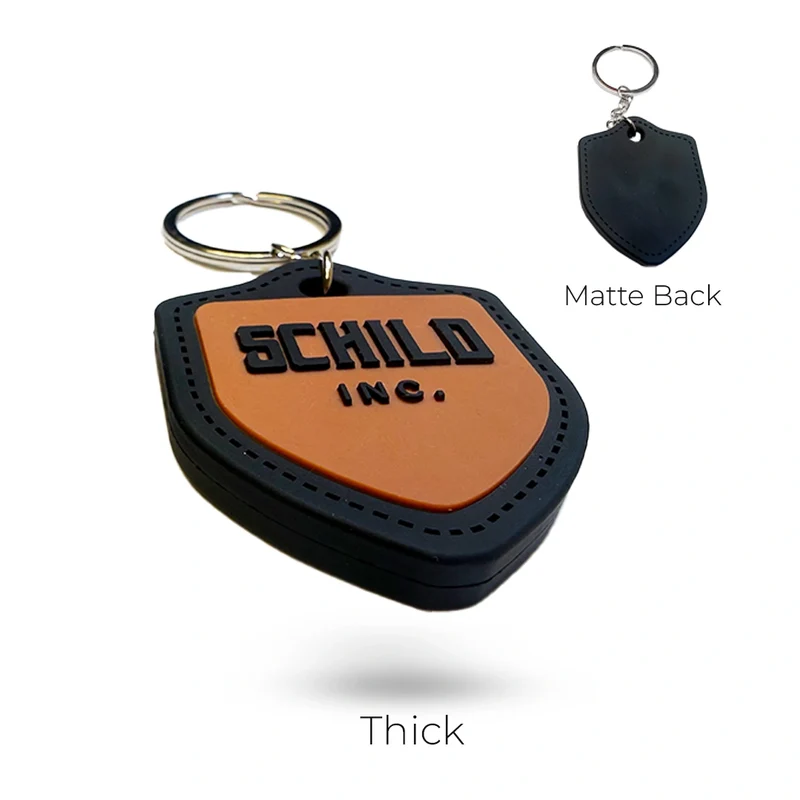 Keychain PVC Shield