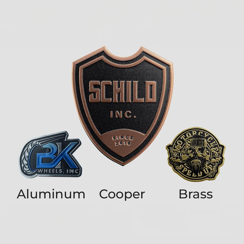 Fix Size Premium Metal Labels