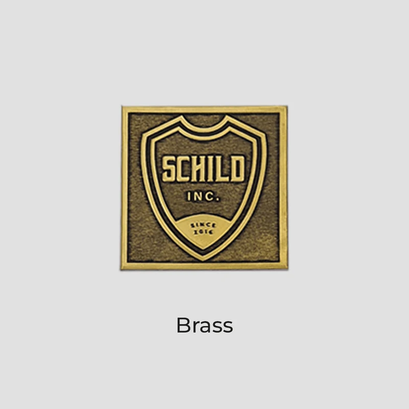 Fix Size Premium Metal Labels