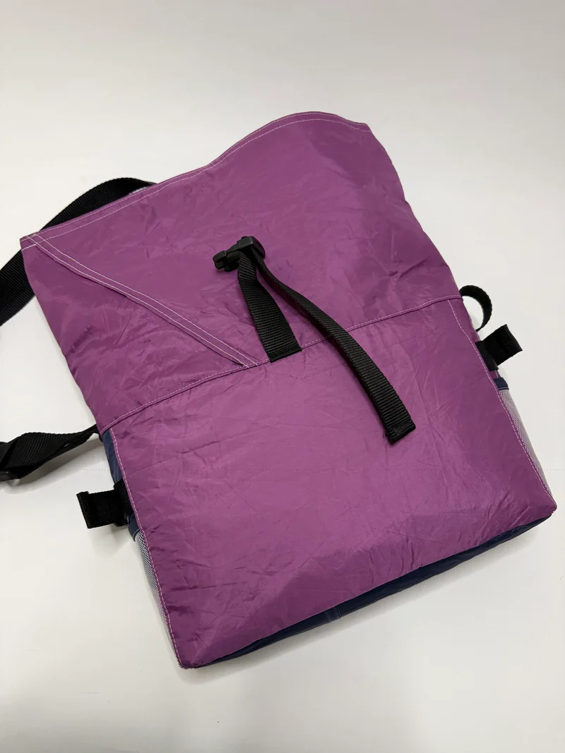 Sac besace roll top