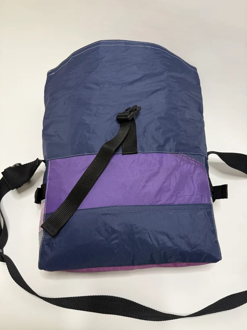 Sac besace roll top