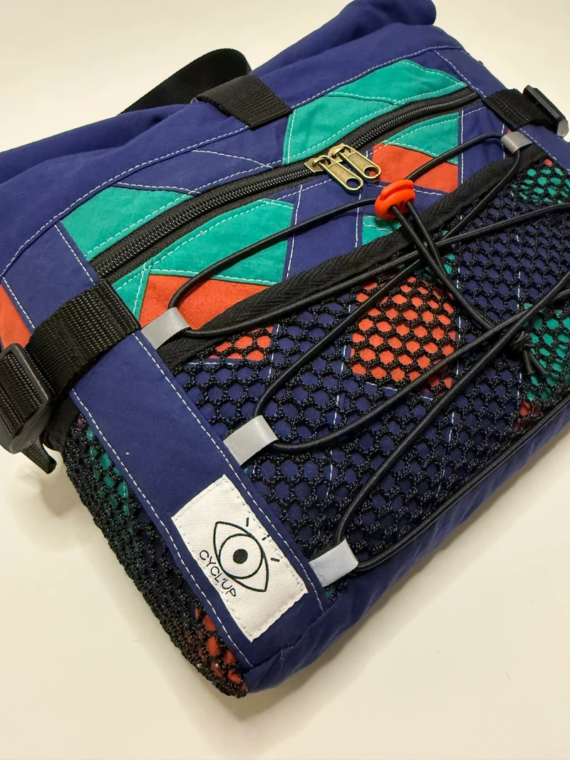 Sac besace roll top