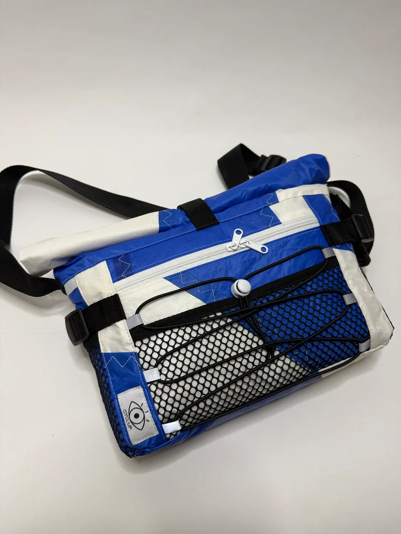Sac besace roll top