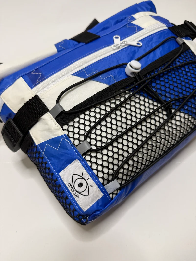 Sac besace roll top