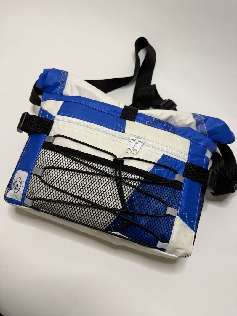 Sac besace roll top