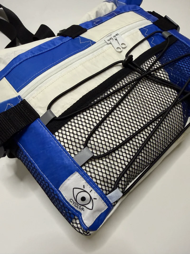 Sac besace roll top