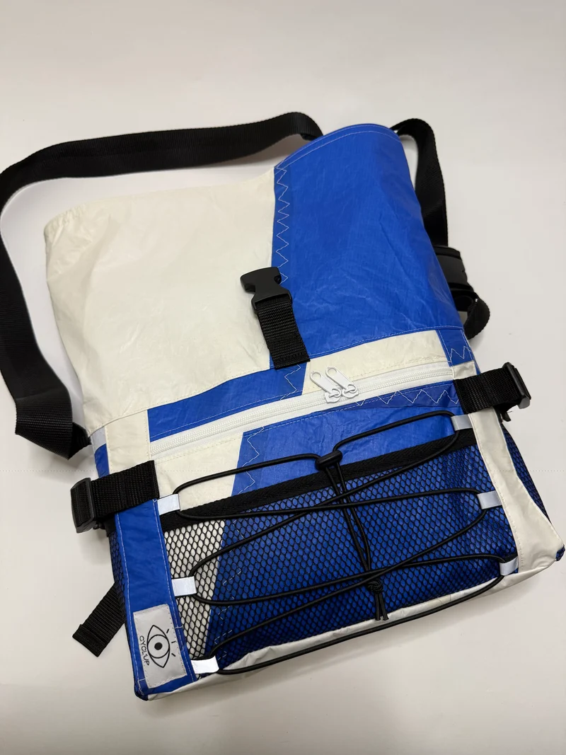 Sac besace roll top
