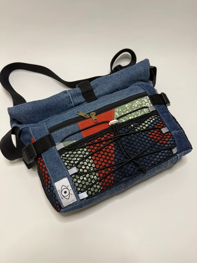 Sac besace roll top