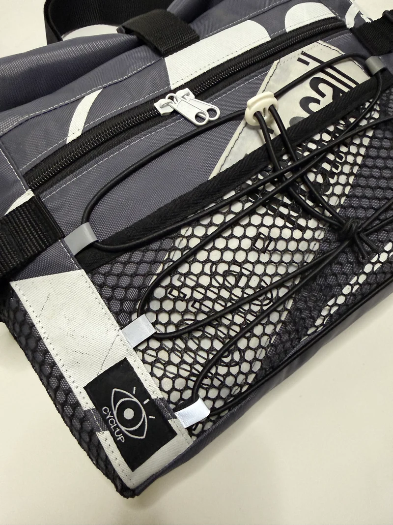 Sac besace roll top