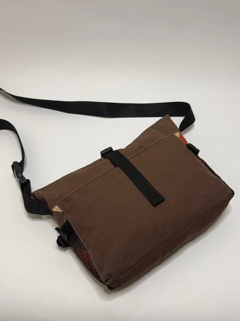 Sac besace roll top