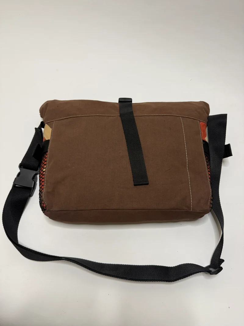 Sac besace roll top