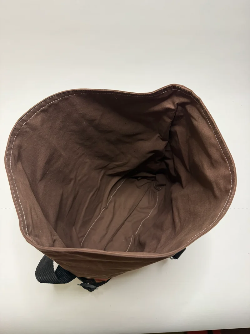 Sac besace roll top