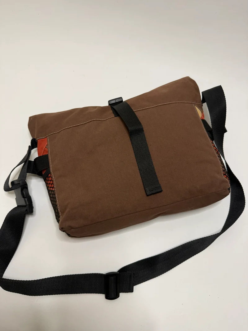 Sac besace roll top