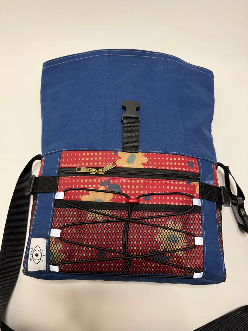 Sac besace roll top